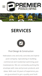 Mobile Screenshot of premierpoolspa.com